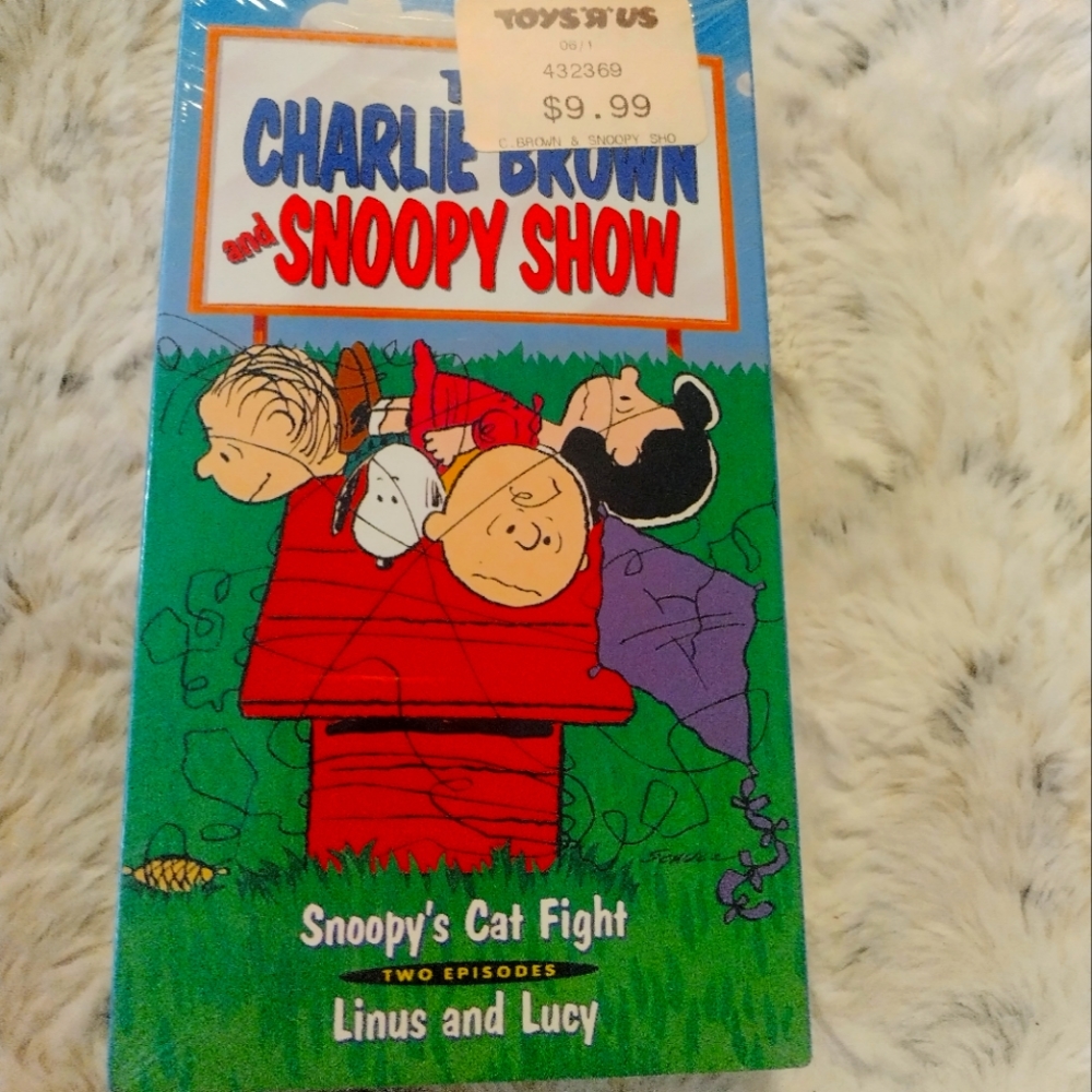 Sealed The Charlie Brown And Snoopy Show Volume 4 Peanuts VHSN